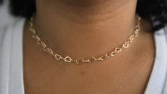 Heart Chain Necklace