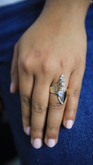 Bold Rising Statement Ring