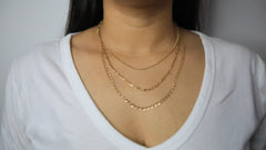 Triple Chain Necklace