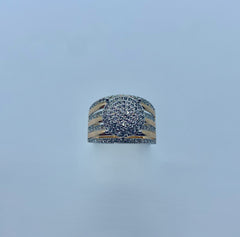 Micro Pave Statement Ring