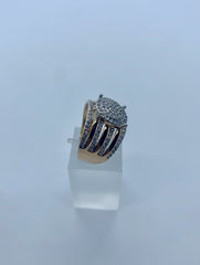 Micro Pave Statement Ring