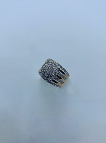 Micro Pave Statement Ring
