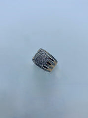 Micro Pave Statement Ring