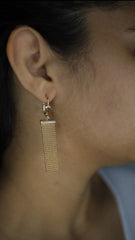 Dangling Fringe Earrings