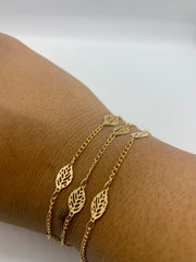 Triple Leaves Bracelet