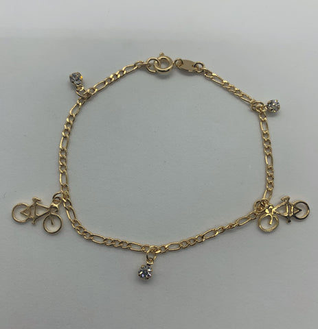Bicycle Charms Bracelet