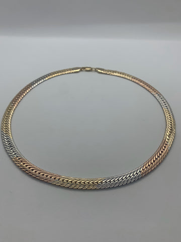 Tri-tone Necklace